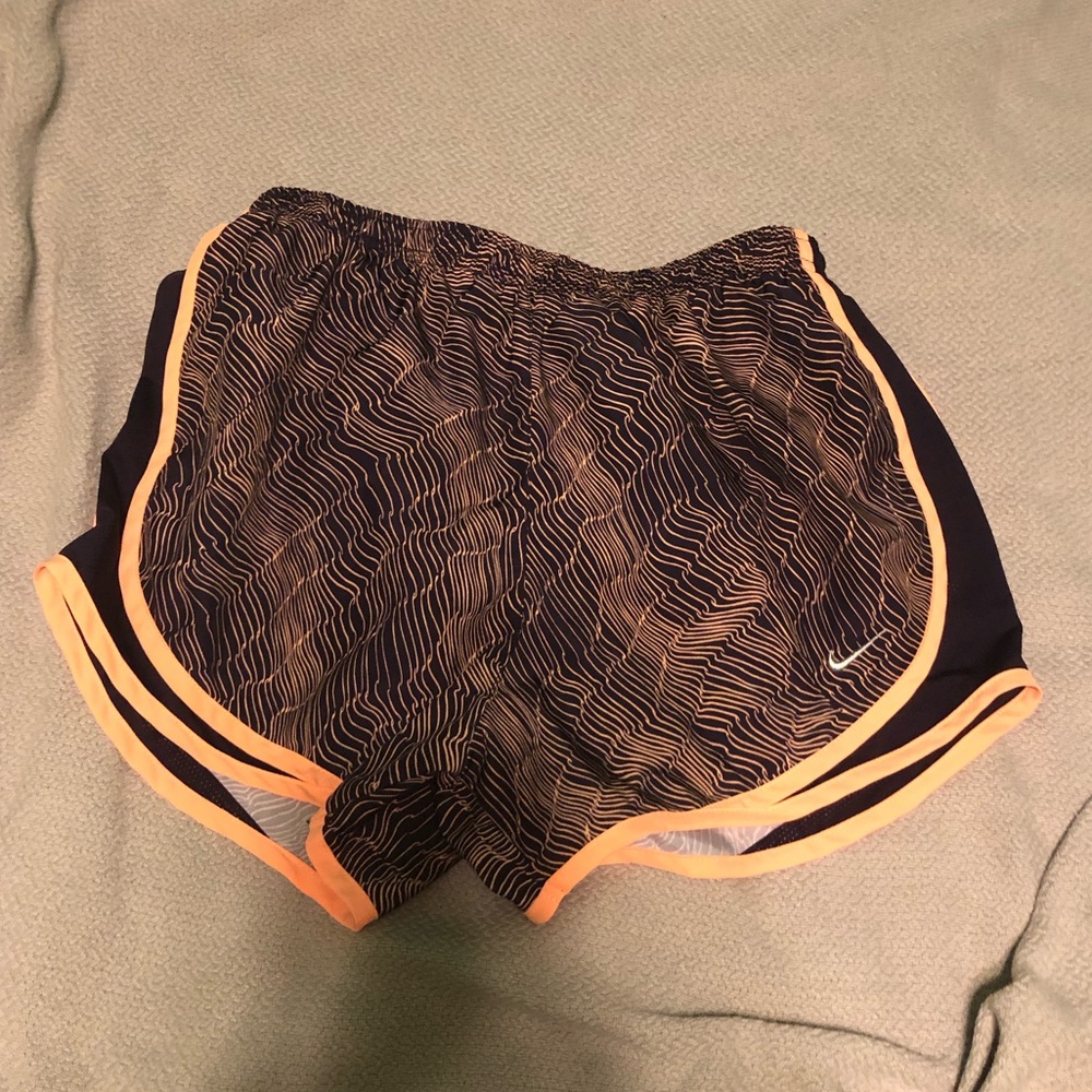 Small Nike Purple and Light Orange Shorts